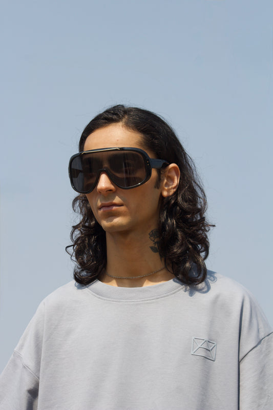 BASIC STEEL BLUE TEE